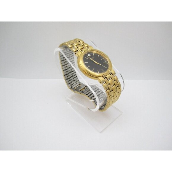 Women Caravelle by Bulova Quartz WR Analog 32mm Round Watch (H134) "New Battery" - Picture 4 of 11